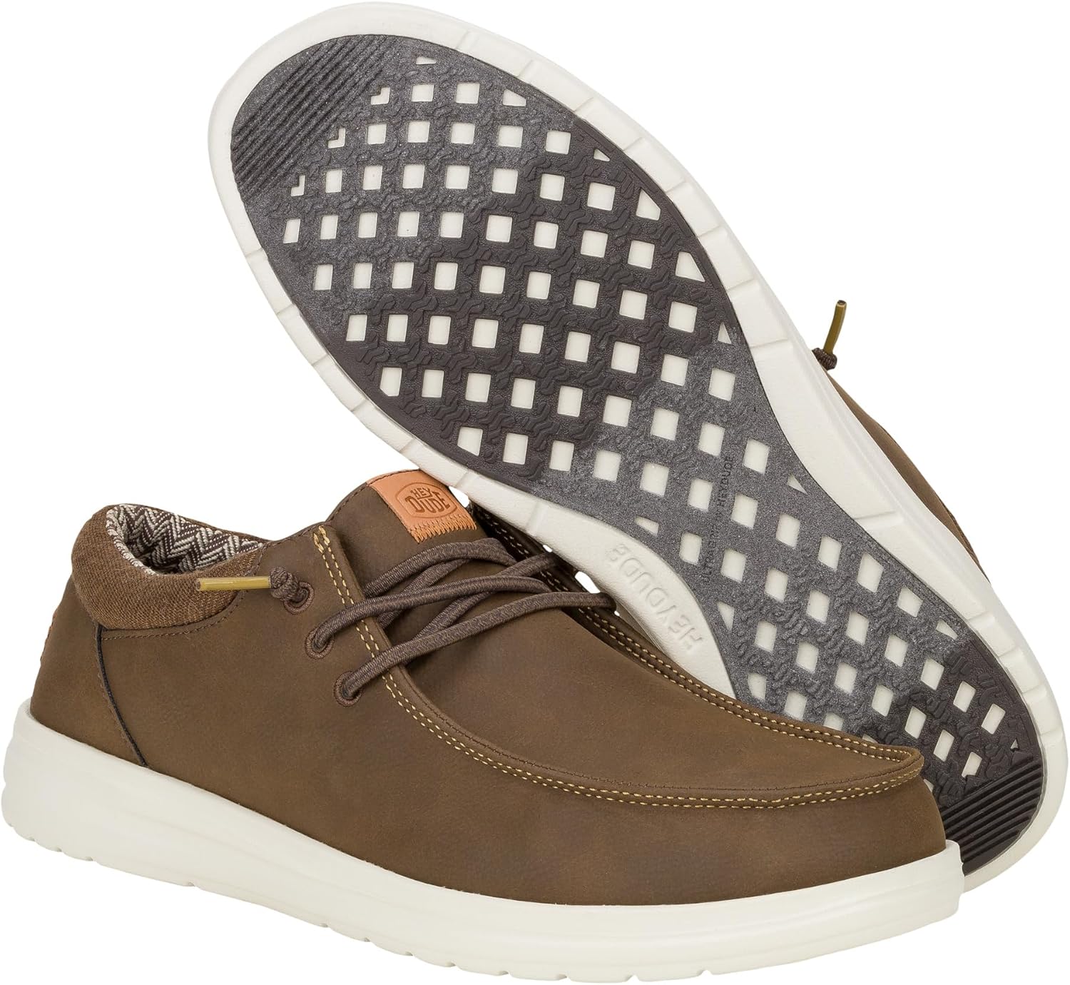 HEYDUDE Men's Paul | Men’s Shoes | Men's Lace Up Loafers | Comfortable & Light-Weight - Image 3