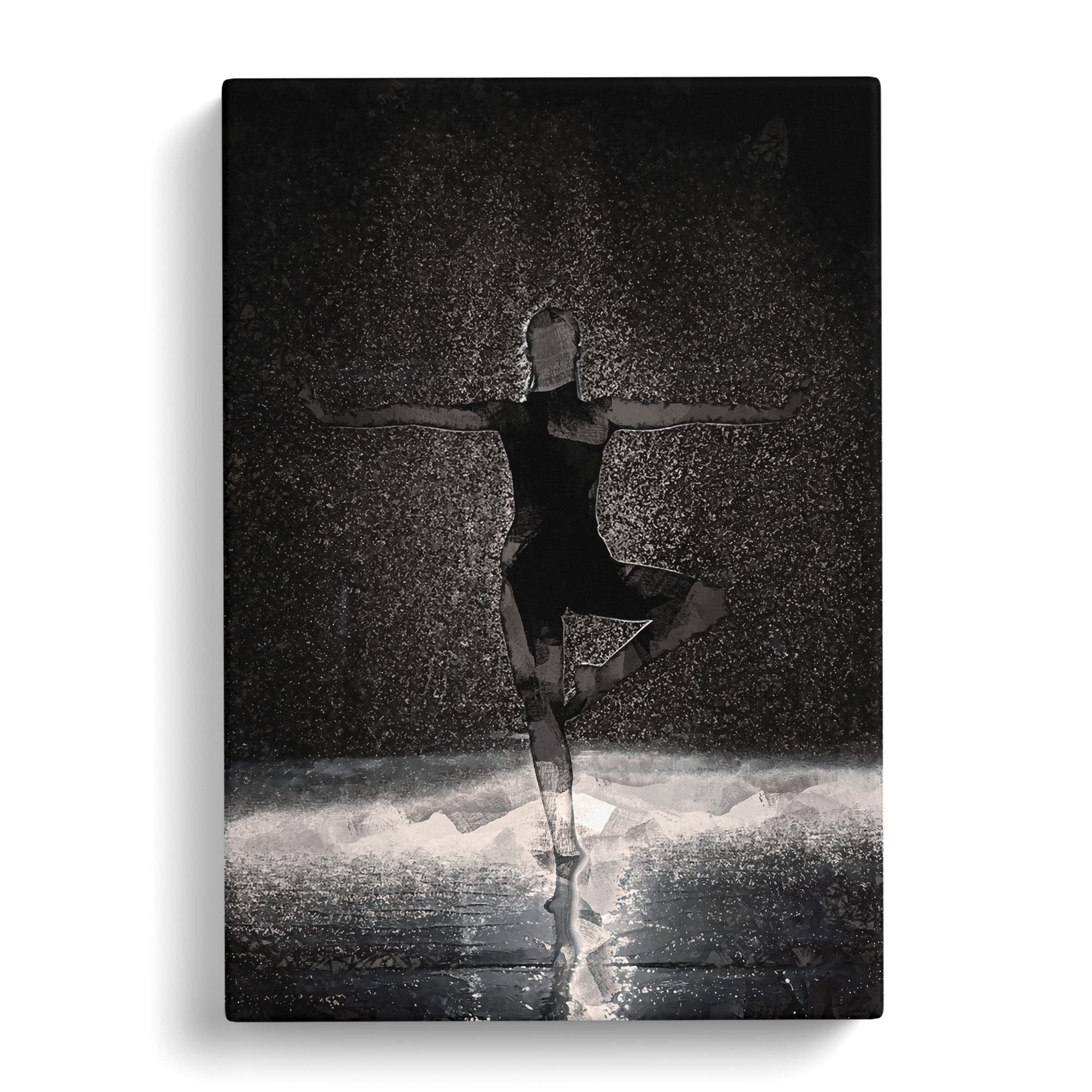 Dancing In The Rain Canvas Print, Mixed, 25L x 50W cm - Image 2