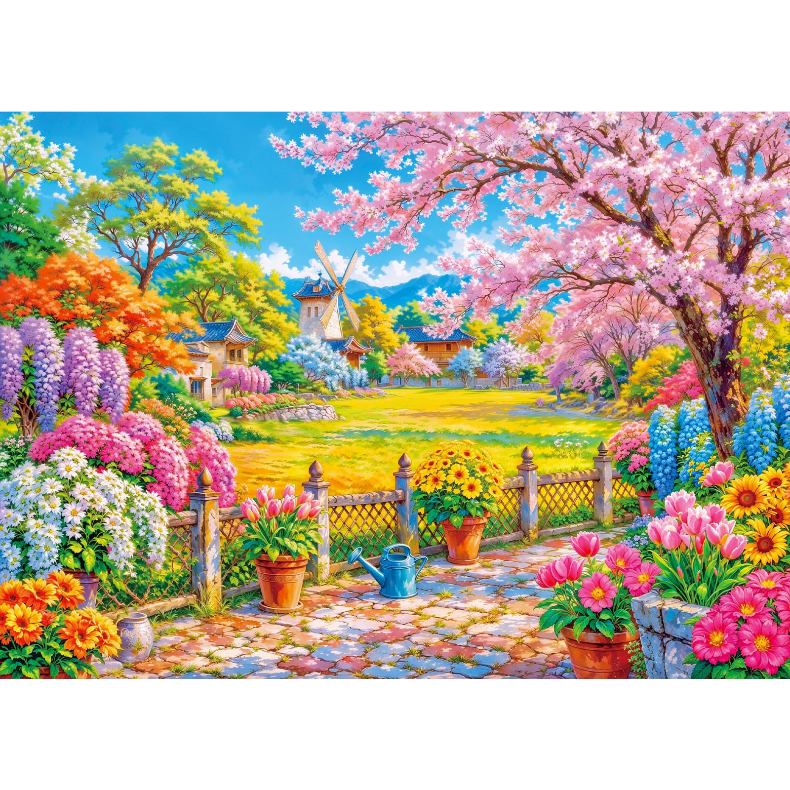Jigsaw Puzzles For Adults 1000 Sakura Park โ image 1