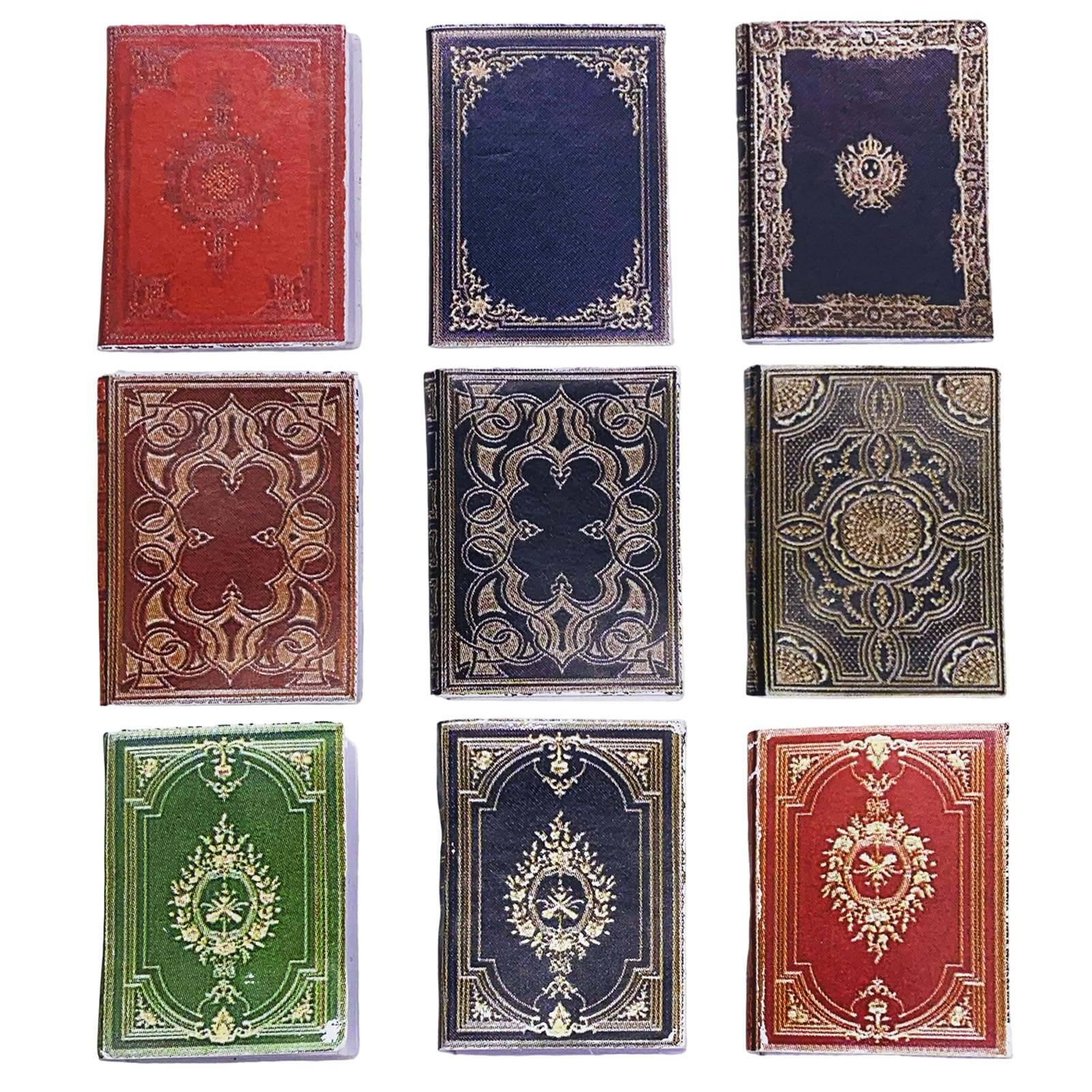18PCS Book Miniatures Figure Set, Mini Book Figurine for Anxiety Bookshelf, Home Decor, DIY Crafting, Accessories — view 2