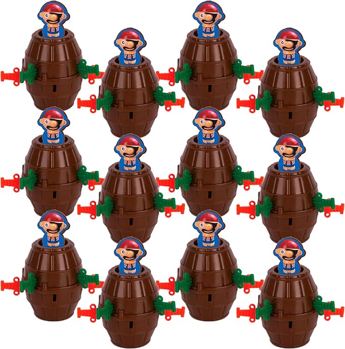 Amazon.com: ArtCreativity Pop Up Pirate Games for Kids - Set of 12 ...