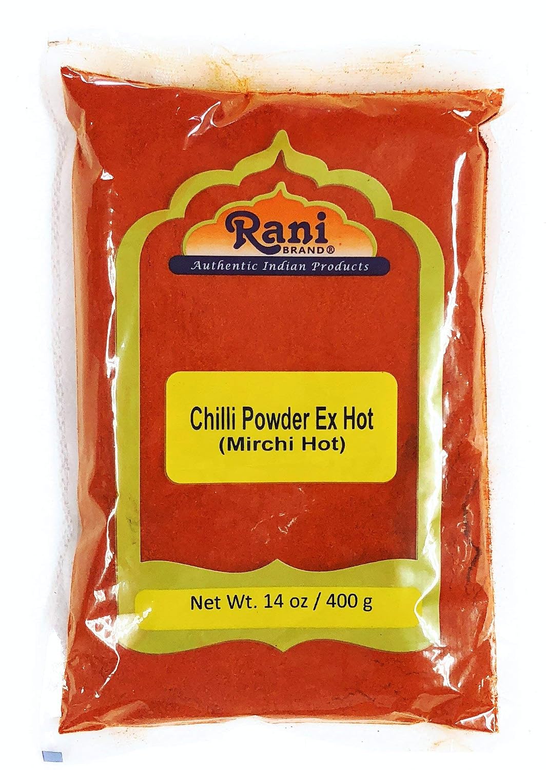 Rani Extra Hot Chilli Powder Indian Spice 14oz (400g) ~ All Natural | No Color added | Gluten Friendly | Vegan | NON-GMO | No Salt or fillers