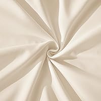 Vista 7 de Andency - Edredón beige con volantes tamaño individual, de 2 piezas, estilo rústico shabby clásico para niños, ligero y suave de microfibra