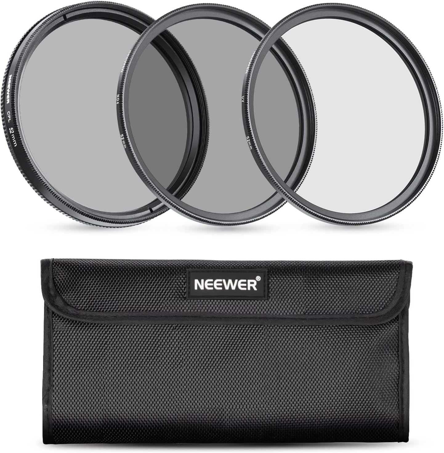 52mm Complete Lens Filter Kit for Nikon D3300 D3200 D3100