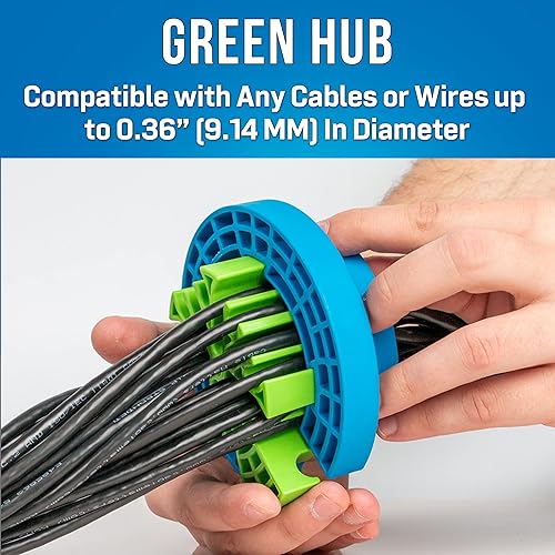 Miniatura 4 de Jonard Tools CCB-2534 El juego de herramientas de organización de cables original, peine de cable