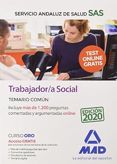 Trabajador-a social del servicio andaluz de salud. Temario común