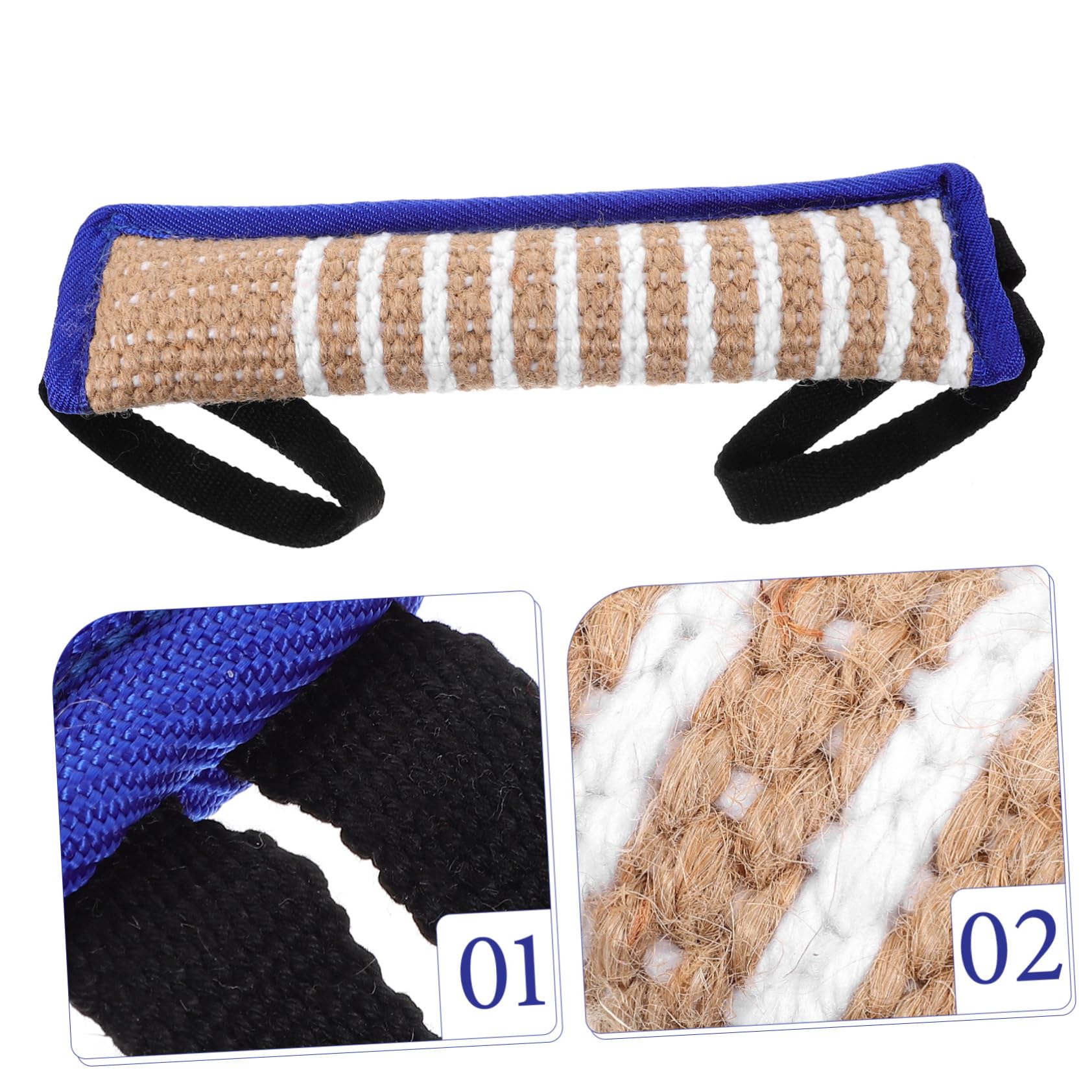 Kisangel 5piezas Almohada De Jute para Perros Juguete Interactivo Resistente para Morder para Entrenamiento De Cachorros y Perros Previene El Dañado De Muebles