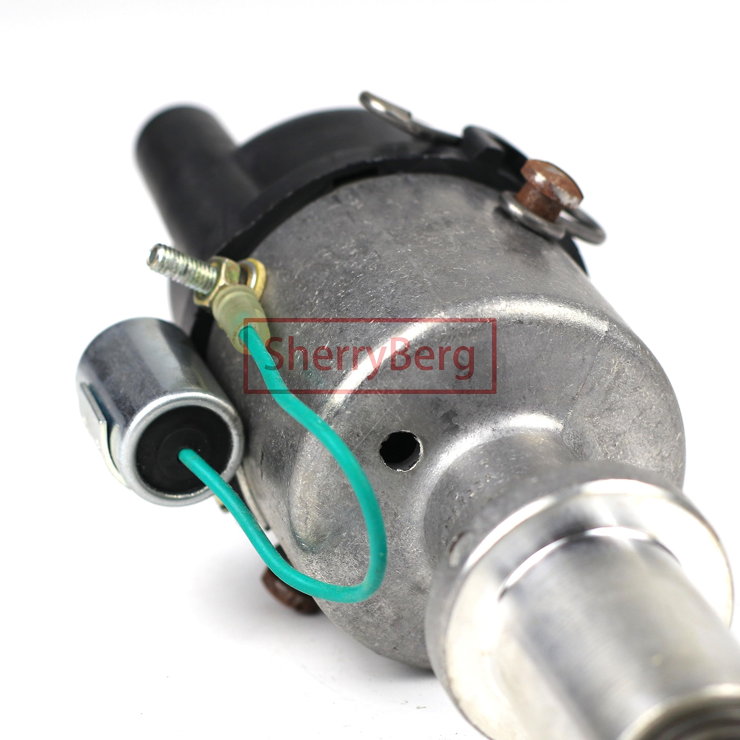 Electronic Ignition Distributor Rozdzielacz zapłonu pasujący do FIAT-2-R Pasuje do Fiata 500 126 550 500cc Silnik klasyczny 2-cylindrowy Rozdzielacz punktowy Electronic Distributor