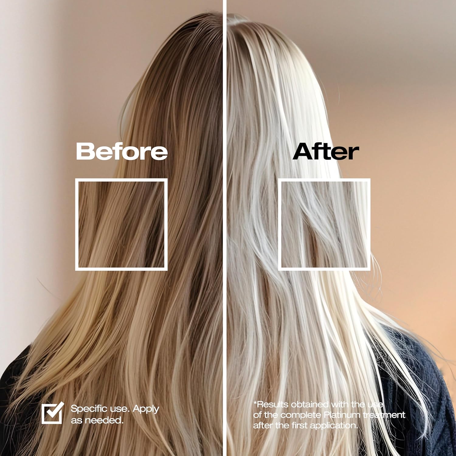 abril et nature - Platinum Professional Shampoo - For Blonde, Bleached, Highlighted, and/or Gray Hair - Violet Toner - Goodbye Yellow Tones - Platinum Appearance - 250 ml - Image 5