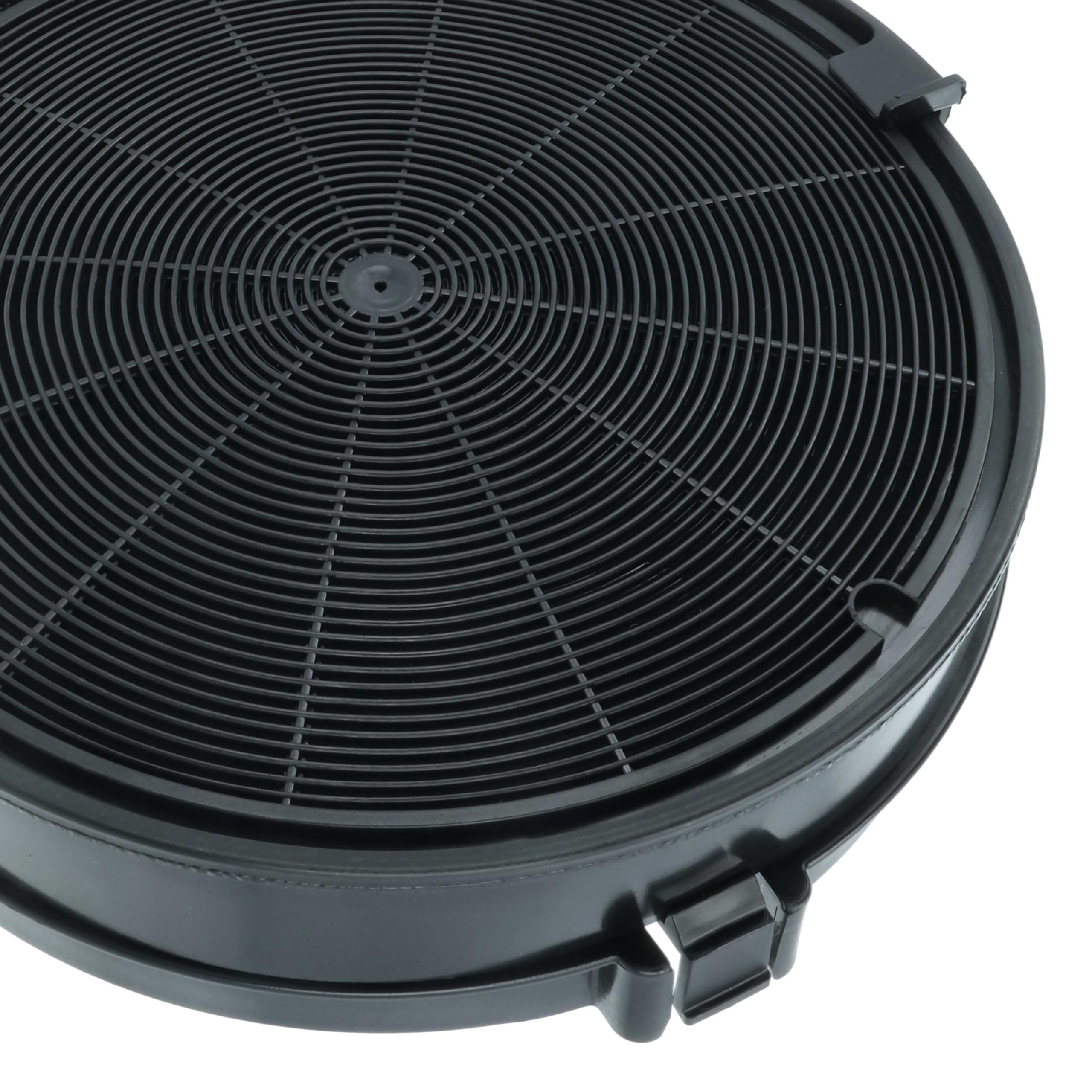vhbw 4x filtro de carbón activado reemplaza Zanussi 506010951008
