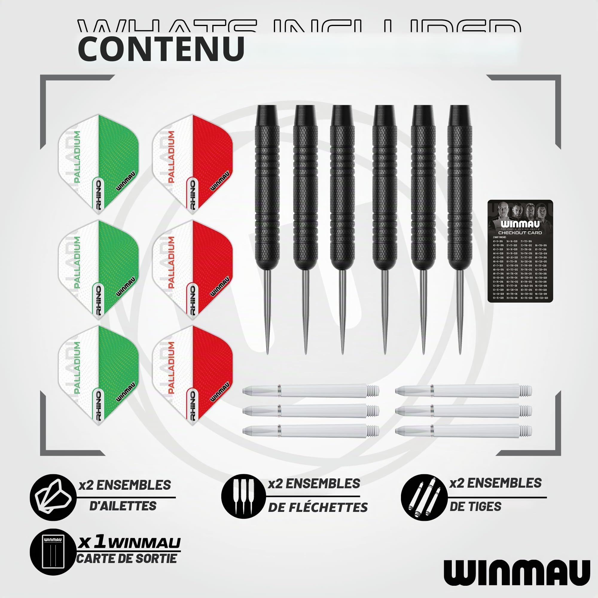 Winmau Diamond Plus Cible de fléchettes Professionnelle
