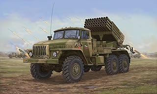 Trumpeter Russian BM-21 Hail Multiple Rocket Launcher Late Version (1/35 Scale) (TSM-1014)