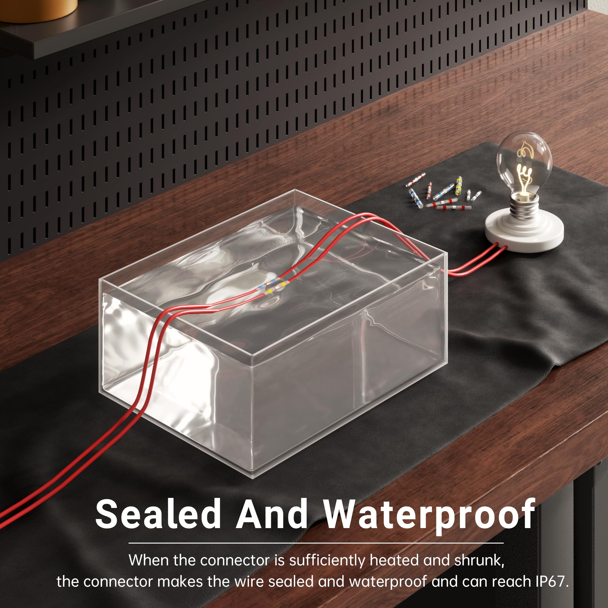 Morris 94753 Short Barrel Flex Cable Compression Copper Splice with Number 2 Awg Wire Range