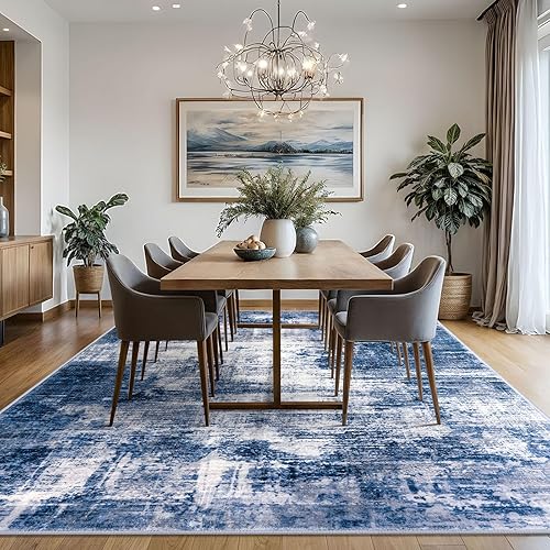 Miniatura 320 de IOHOUZE Alfombra pequeña abstracta de 2 x 3 pies, alfombra de entrada lavable para entrada interior, alfombras con respaldo de goma, alfombra Gris