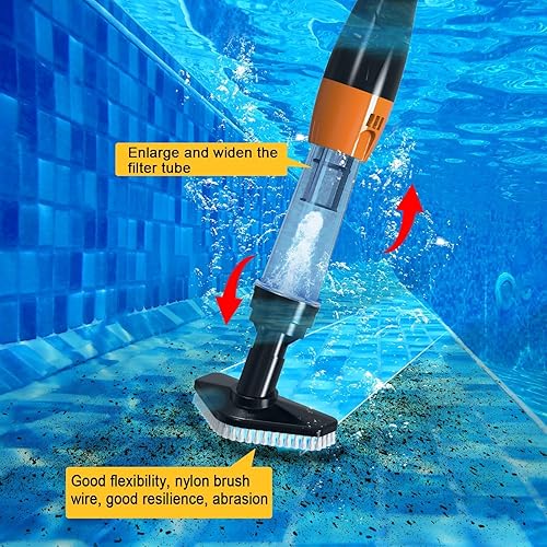 Miniatura 8 de Piscina bañera de hidromasaje spa Aspiradora inalámbrica a recargable 06