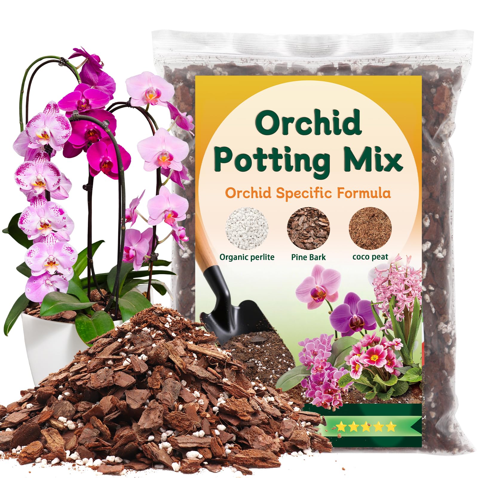 DANGKELILI Orchid Potting Mix
