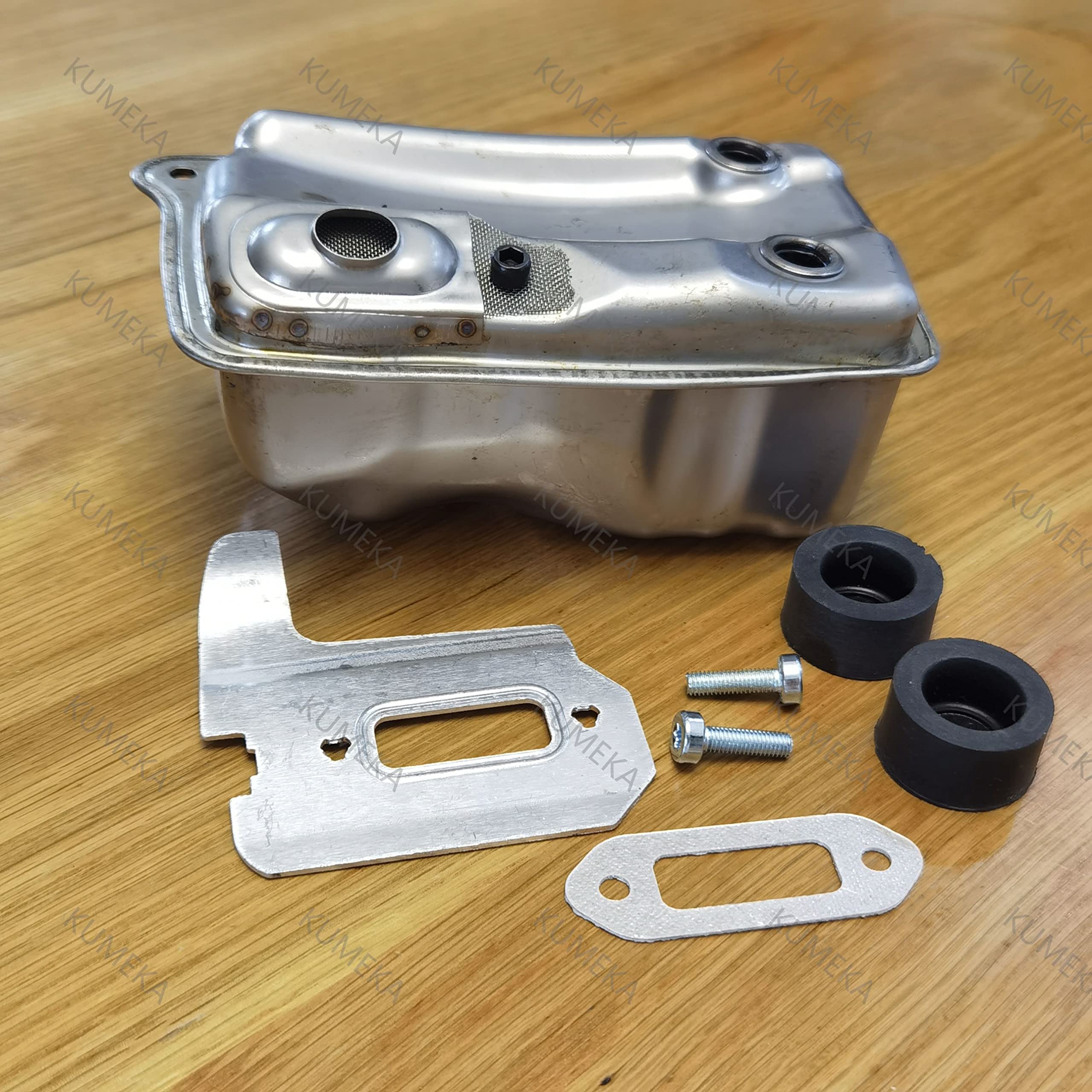 TS420 Muffler With Gasket Cooling Plated Buffer Fits TS410 TS420 Concrete Cut Off Saws Replace #4238 140 0611