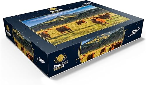 Miniatura 3 de MyPuzzle Fall On A Colorado Cattle Ranch Near Ridgway - Rompecabezas prémium de 500 piezas para adultos