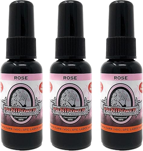 BluntPower - Ambientador concentrado de 1.5 onzas, 3 paquetes (rosa)