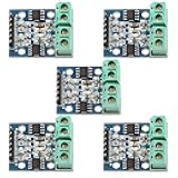 hiBCTR 5pcs L9110S H-Bridge Motor Driver: 2.5-12V Dual DC / 2-Phase Stepper Controller Board for Arduino