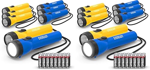 Miniatura 11 de Eveready Linterna LED brillante y fiable para uso general, ideal para camping, coche, emergencia tormenta apagón linterna de mano (pilas incluidas)