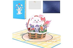 3D Pop Up Easter Day Card, Happy Easter Gift Cards Religious Easter Cards, Handmade Gifts