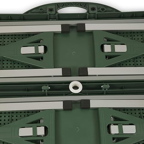 Miniatura 10 de PICNIC TIME Folding Picnic Table, Camping Table, Outdoor Table with Umbrella Hole
