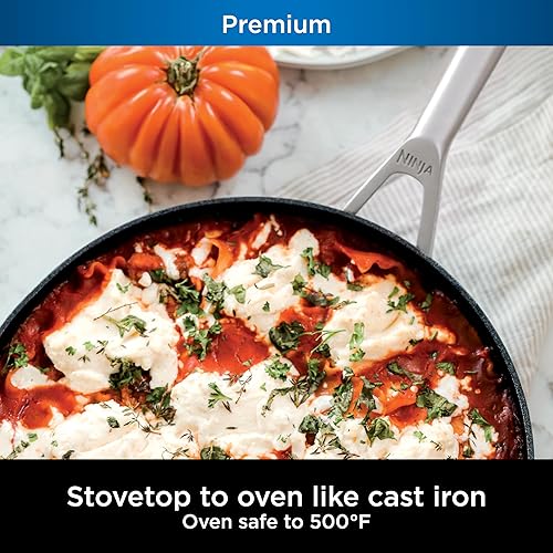 Miniatura 4 de Ninja Foodi NeverStick Premium - Sartén en anodizado duro de 8 pulgadas gris pizarra C30020