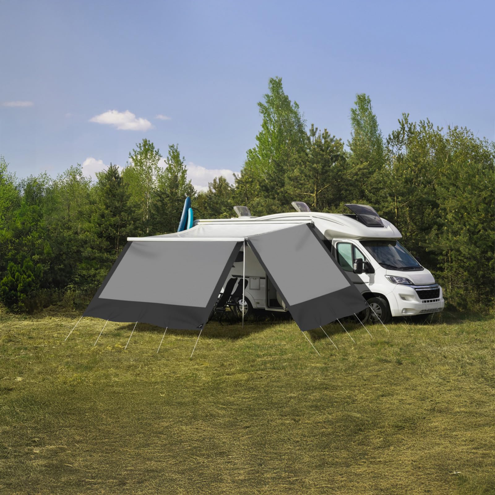 BRUNNER Sonnensegel Markise Belveder Camping Bus Sonnendach Wohnwagen Caravan 280 cm