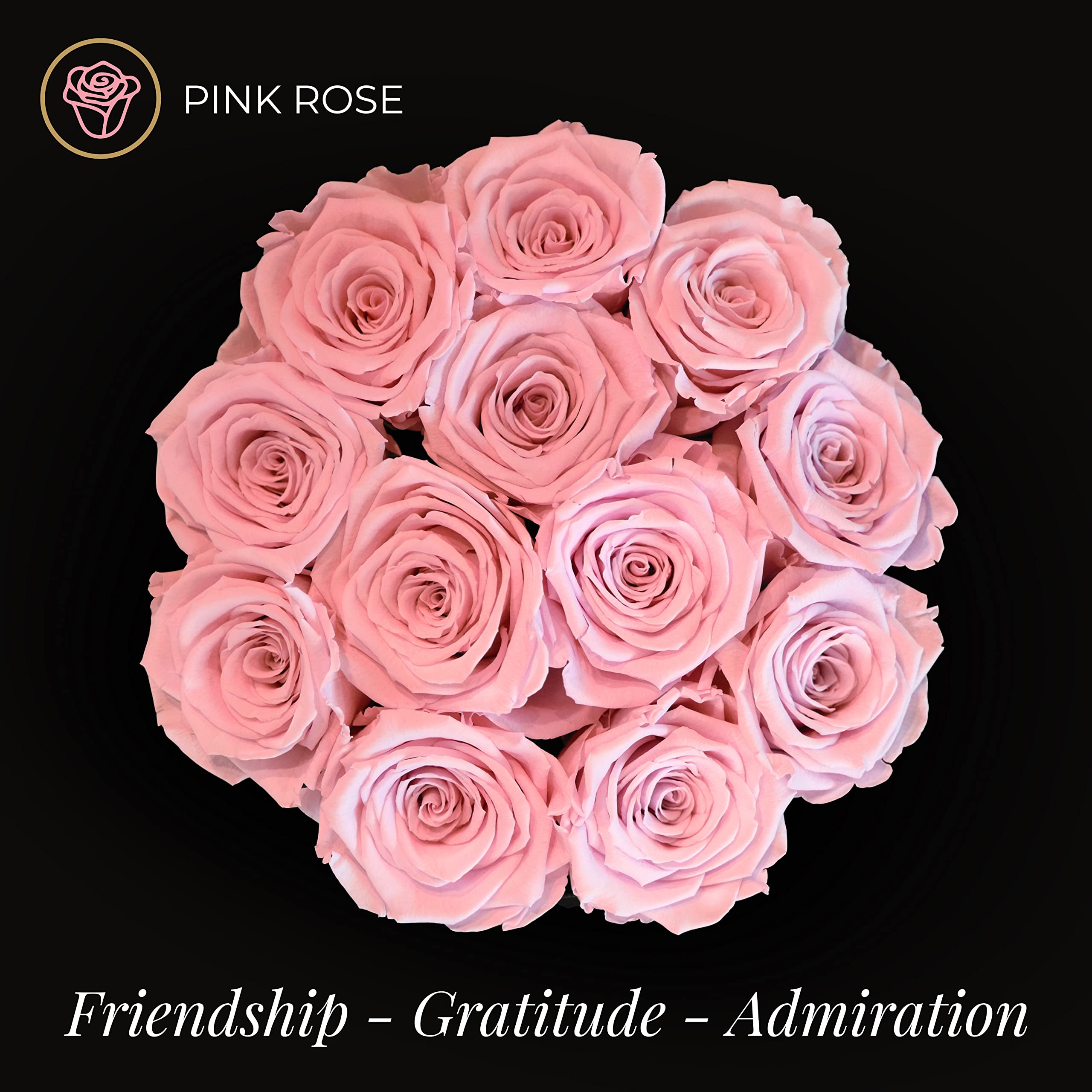 Livraison Boite De Roses éternelles Rouges - LUVBOX PARIS