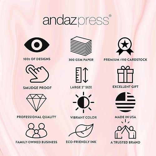 Miniatura 4 de Andaz Press Colección totalmente personalizada, kit de recuerdos de fiesta de bricolaje, paquete de 20, texto o logotipo personalizado