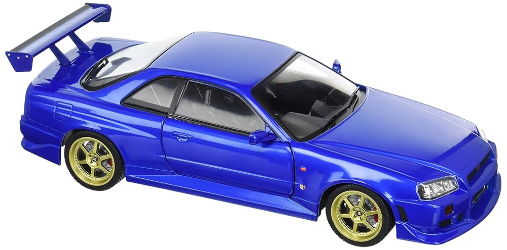 Nissan Skyline GT-R (R34) Bayside Blue 1/18 by Greenlight