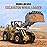 Metal RC Wheel Loader Toy | 9-Channel Remote Control Construction Truck with Realistic Lights & Sounds, 1:20 Scale Rechargeable Vehicle for Boys Ages 3-12, STEM Engineering Gift for Kids 2025