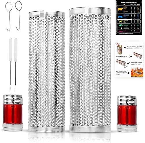 Cesta enrollable actualizada para parrilla  Accesorios para parrilla  Cesta rodante para barbacoa  Cestas de parrilla portátiles para parrilla al