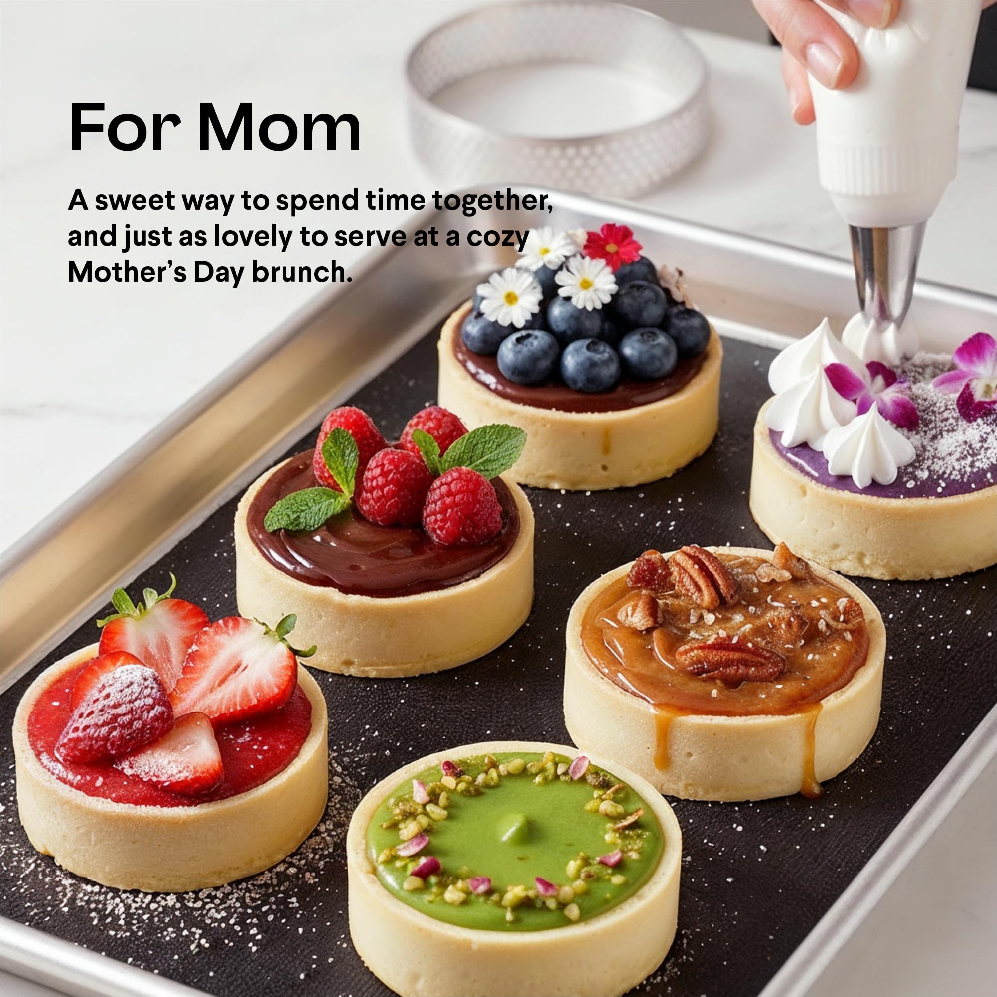 Cooking Gift Set Co. | Juego de hornear de tarta francesa | Regalos únicos para mujeres | Herramientas y accesorios para hornear | Regalos de cocina, regalos de anfitriona, regalos divertidos para