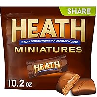 Vista 1 de HEATH Miniatures Dulces de Toffee Inglés con Chocolate Paquete para Compartir, 10.2 oz