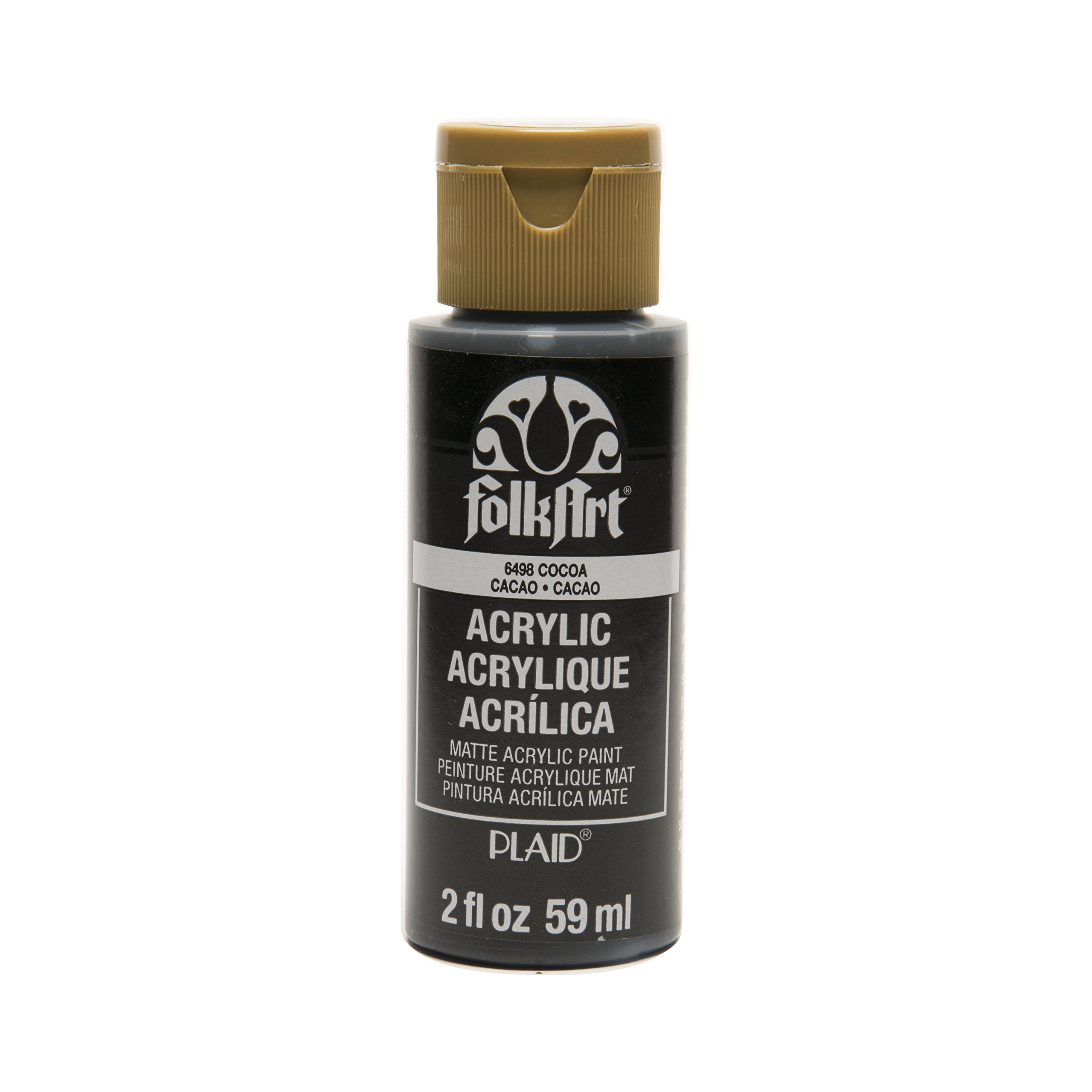 FolkArt Acrylic Paint in Assorted Colors (2 oz), , Cocoa