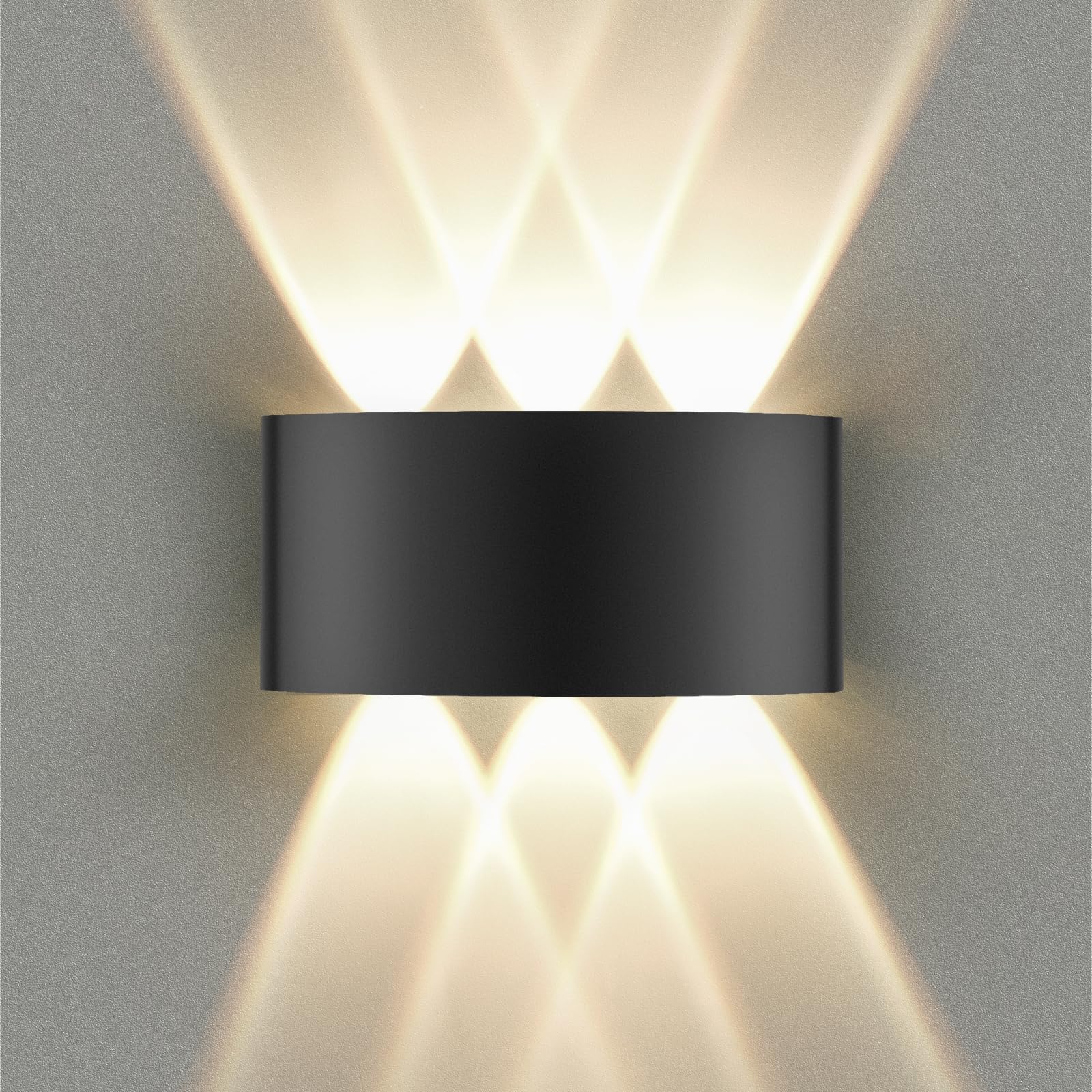 2 PEZZI APPLIQUE da Parete LED 8W Lampada da muro per interni design