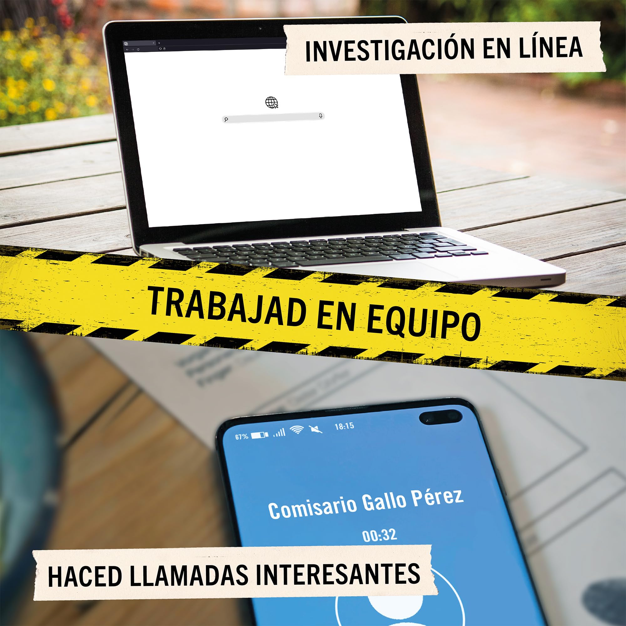 Hidden Games Escena del Crimen: Crimen en la Familia Regio, crimenes imperfectos, Exit Juego de Mesa de Misterio y Detectives cooperativo, 1-6 Jugadores, a Partir de 16 años, en español.
