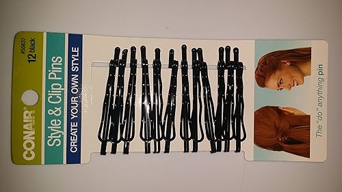 Conair Estilo y clip Bobby Pins Negro