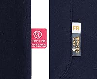 Vista 11 de KONRECO Camisas FR para hombres de manga larga Henley 7oz 100% algodón FRC camisa de soldadura de ropa