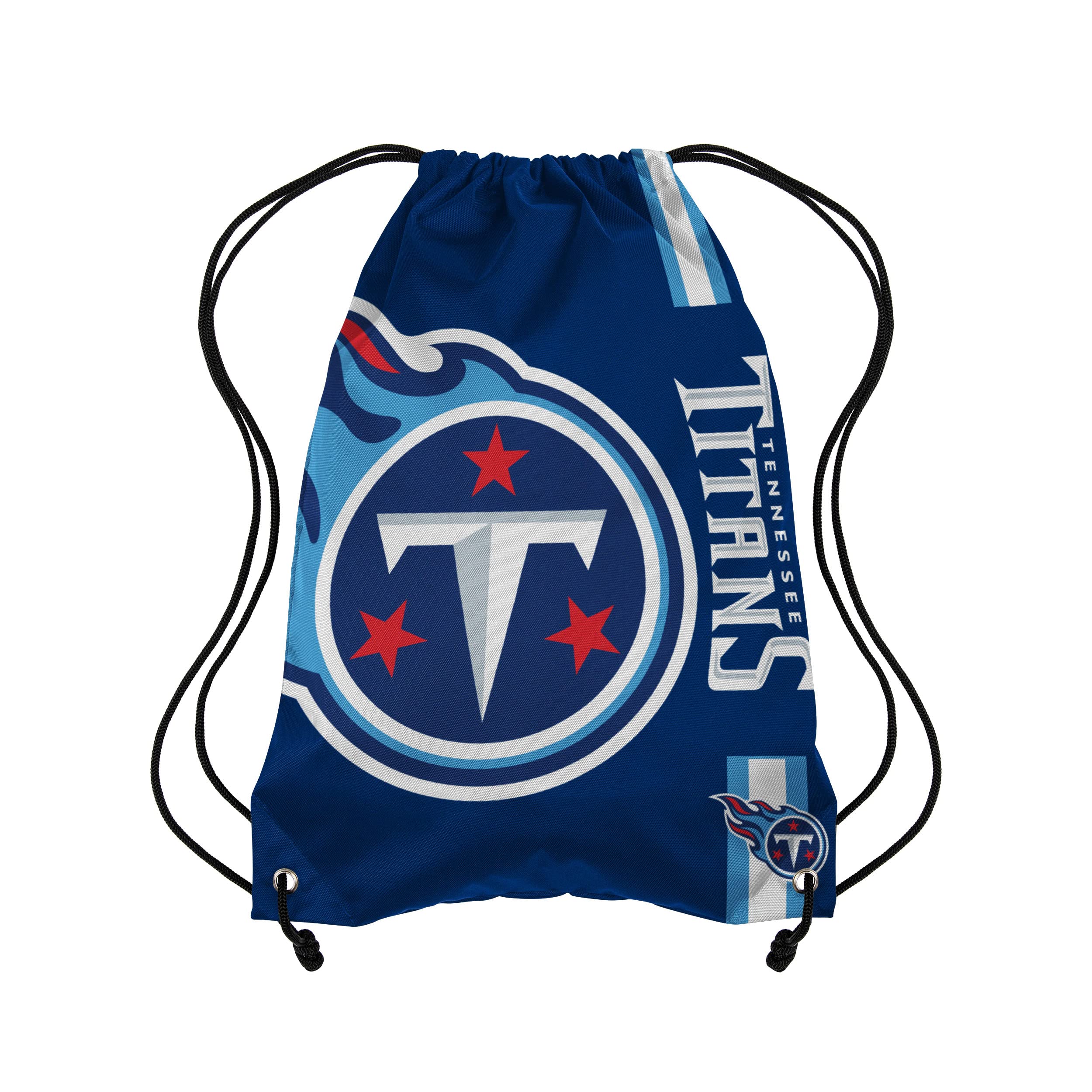 FOCO Tennessee Titans NFL Big Logo Drawstring Backpack