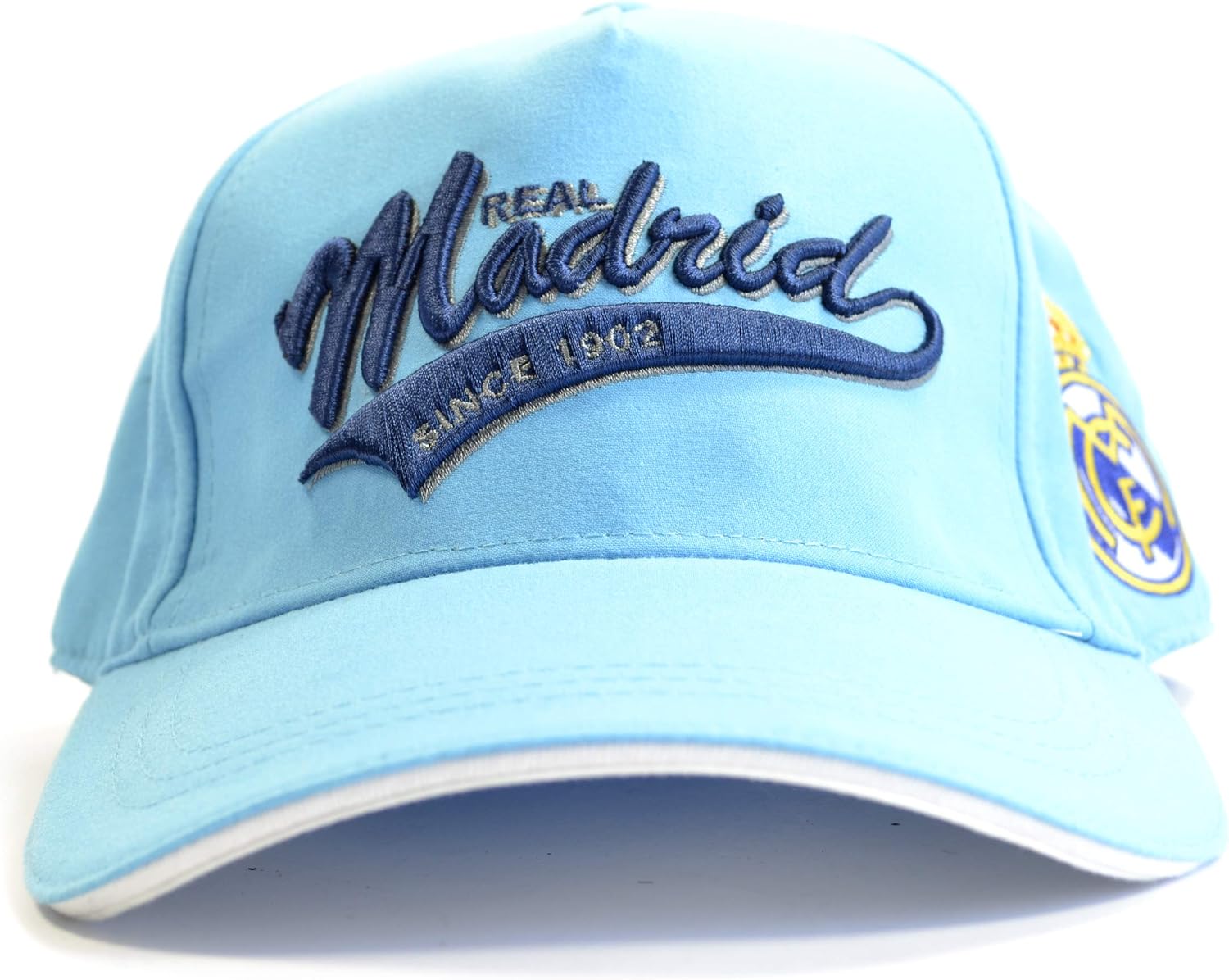 Berretto originale Real Madrid azzurro nuovo cappello a visiera lencicol  Cappelli e berretti Abbigliamento