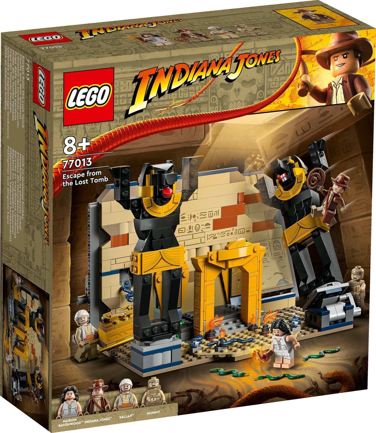 Lego Indiana Jones 2er Set: 77012 Flucht vor dem Jagdflugzeug & 77013 Flucht aus dem Grabmal