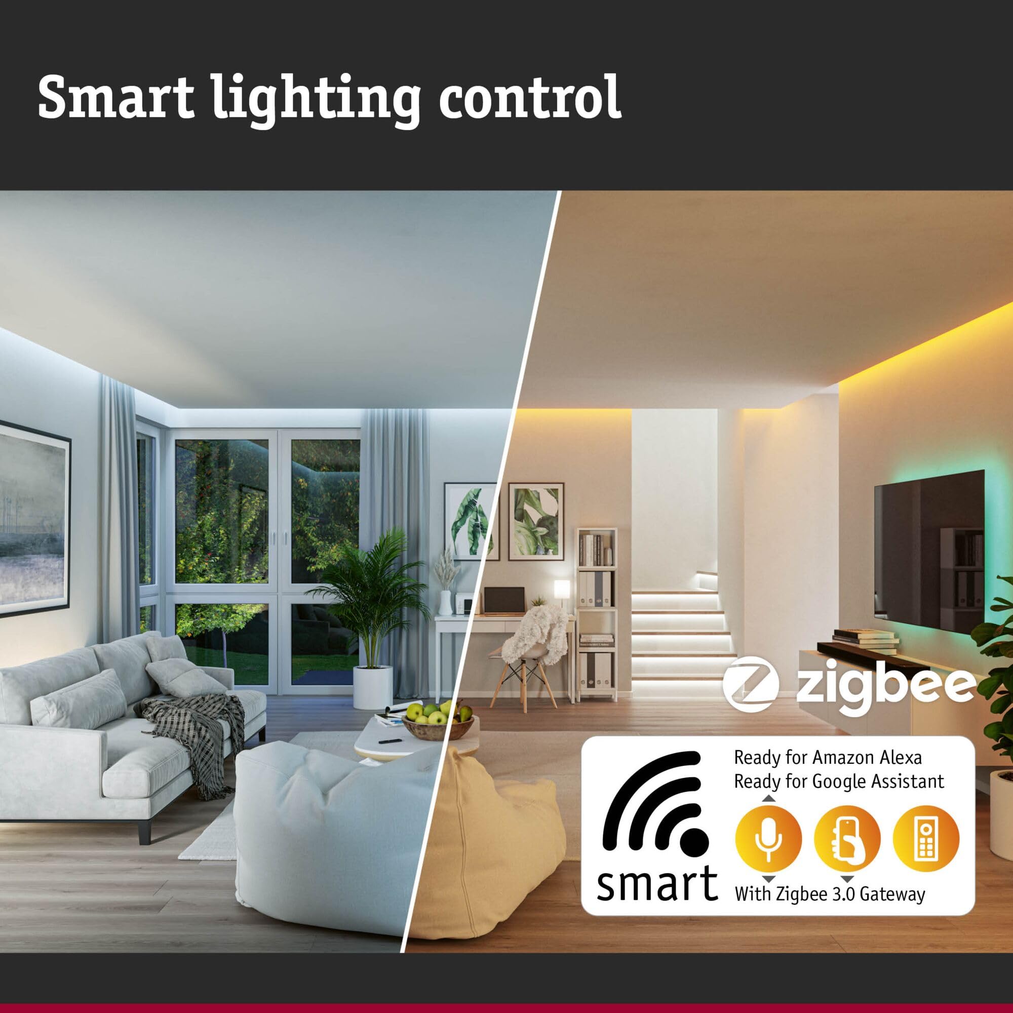 Paulmann 94269 Plug & Shine LED apparecchio per esterni ZigBee Globe RGBW incl. 1 oggetto luminoso dimmerabile da 2,8 Watt IP67 bianco illuminazione da giardino plastica bianco caldo 3000 K