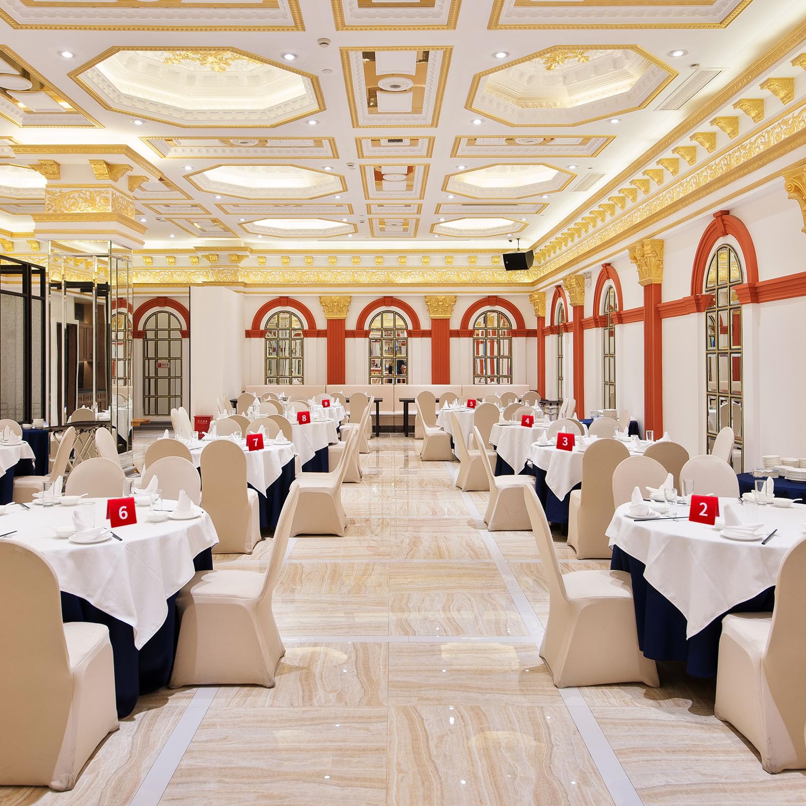 BAtlam Numéros De Table 1-10, Numéro De Table De Marquage En Acier Inoxydable Mariage, Numéros De Table De Tente De Siège De Bar De Restaurant (Noir, 3,9 X 3,15 Pouces) / 1