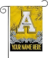 Vista 63 de Rico Industries Bandera de jardín personalizada estándar/primaria de la NCAA