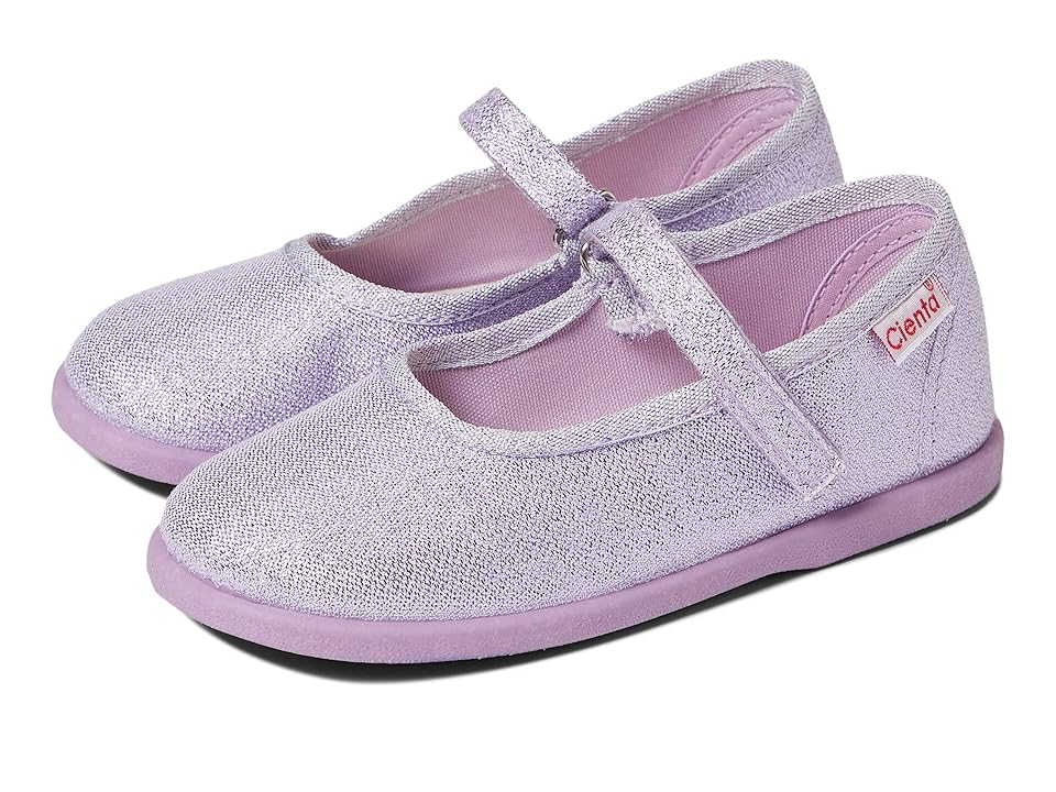 Cienta Kids Shoes 24083 (Toddler) (Lilac Sparkle) Girl's Shoes INTERNATIONAL SHIPPING