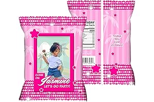 Personalized PINK DOLL THEME Treat Exchange Bags