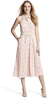 Women's Christina Tie Waist Halter Back Dress - Buy now